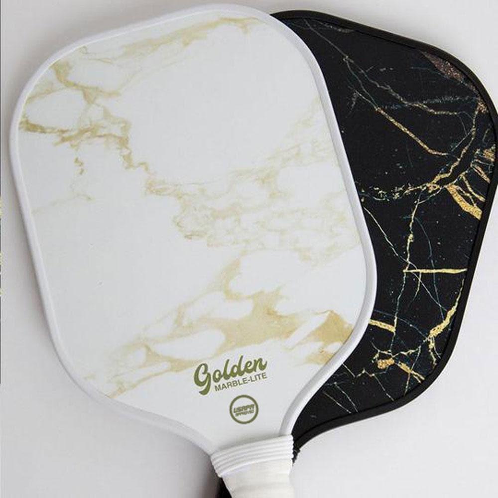 Marble-Lite Pickleball Paddle - White