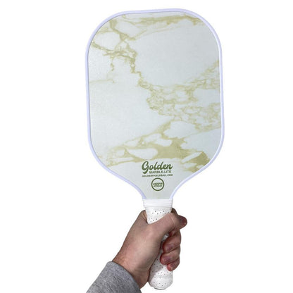 Marble-Lite Pickleball Paddle - White